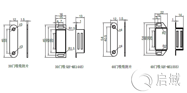 工業鋁型材門吸和門阻安裝方式詳解