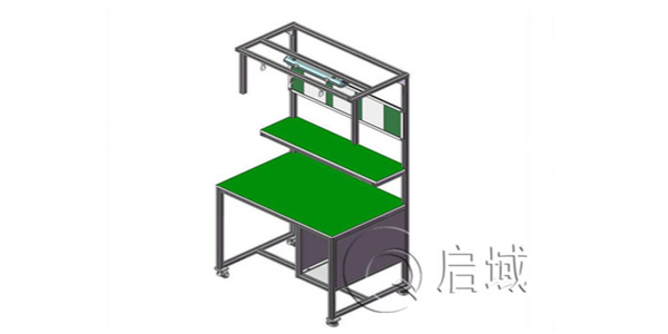 鋁型材工作桌如何用內六角螺栓連接？