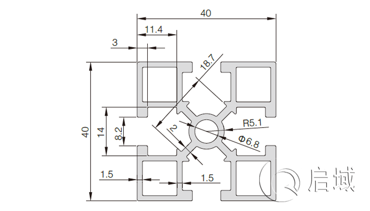 QY-8-4040GA