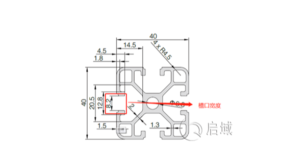 工業(yè)鋁型材的槽寬有哪些作用？